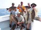 limit of monster scamp grouper fishing oak island nc bald head island nc